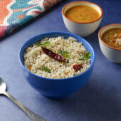 Coconut Rice Bowl + Curry + Dal_Annavaram